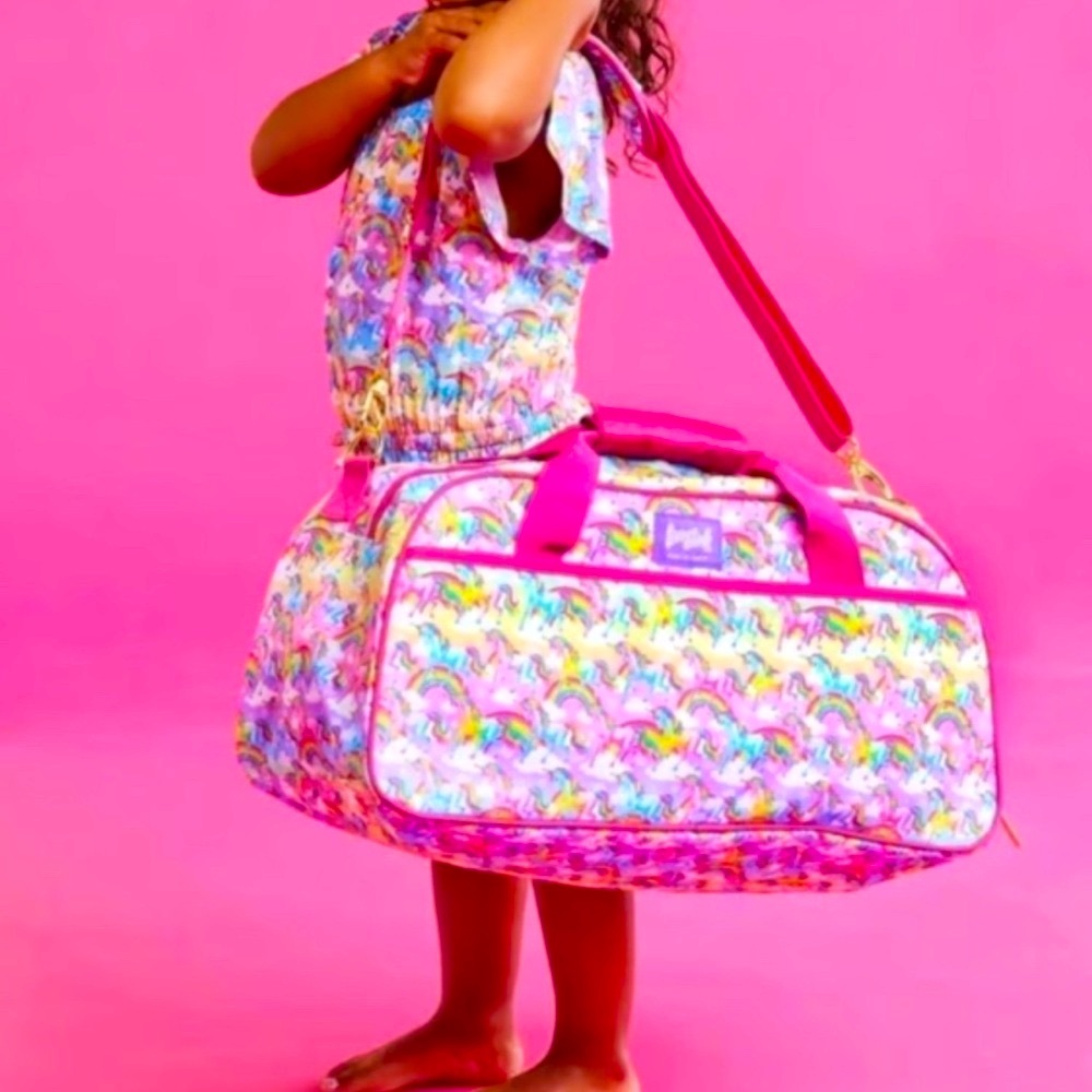 Posh Peanut Lisa Frank Markie Magic Duffle Bag